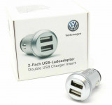 Incarcator Auto USB Oe Volkswagen 2.4A 000051443D