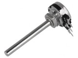 Potentiometru Axial 1k&Omega; 200mW THT 4mm Metalică