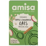 Porridge din Ovaz cu Mar si Scortisoara Fara Gluten Bio Amisa 300gr