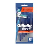 Aparat de ras pentru barbati de unica folosinta Gillette Blue2 Plus &ndash; 5 bucati