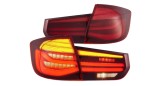 Set lampi spate, stopuri Bmw Seria 3 (F31), 01.2012-12.2019, Estate, montare spate, stanga+dreapta, indicator dinamic; LED; rosu; Tuning, Vland