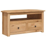 Cumpara ieftin Comoda TV de colt, 93x49x49 cm, lemn masiv de pin, gama Panama