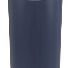 Cos de gunoi cu capac batant, Wenko, Inca, 5 L, 18.5 x 25.5 x 18.5 cm, plastic, bleumarin