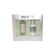 Carolina Herrera 212 Set cadou pentru femei EDT 100 ml + 100 ml loțiune de corp + EDT 10 ml