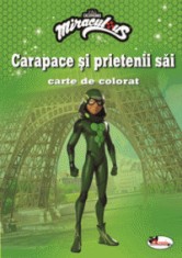 Carapace si prietenii sai. Carte de colorat - Aramis