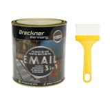 Vopsea Email Anticoroziva 3 in 1 Breckner Germany Gri Antracit RAL 7016 pentru Metal 750g Direct pe Rugina