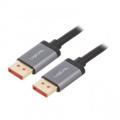 Cablu DisplayPort v1.4 HDCP v2.2 tata-tata 1m negru LOGILINK CDA0104