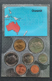 Set monede Australia, anii 1985 - 1998 - A 3479, Australia si Oceania