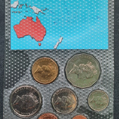 Set monede Australia, anii 1985 - 1998 - A 3479
