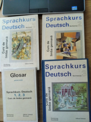 &amp;quot; Sprachkurs Deutsch &amp;quot; / Editura Tehnica - 4 volume foto