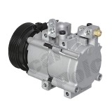 Compresor aer conditionat Kia Sportage (JE), 02.2005-2010, Hyundai Tucson, 09.2005-03.2010 motorizare 2.0 CRDI 83/100/103/110kw, diesel, rola curea 1