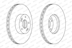 FERODO DDF1631 PREMIER Disc frana