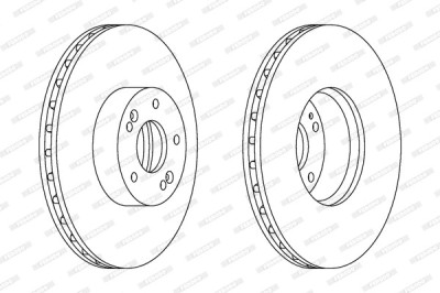 FERODO DDF1631 PREMIER Disc frana foto