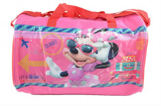 Geanta de voiaj pentru fetite cu imprimeu Disney Minnie Mouse AHD15009-MM, Ticlam foto