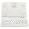 Husa tableta model X cu tastatura MRG L338, MicroUSB, 10 inch, Alb C338
