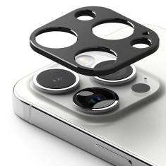 Protectie Camera pentru iPhone 15 Pro 15 Pro Max Ringke Camera Styling Negru foto