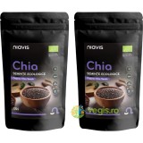 Pachet Seminte de Chia Ecologice/Bio 125g+125g