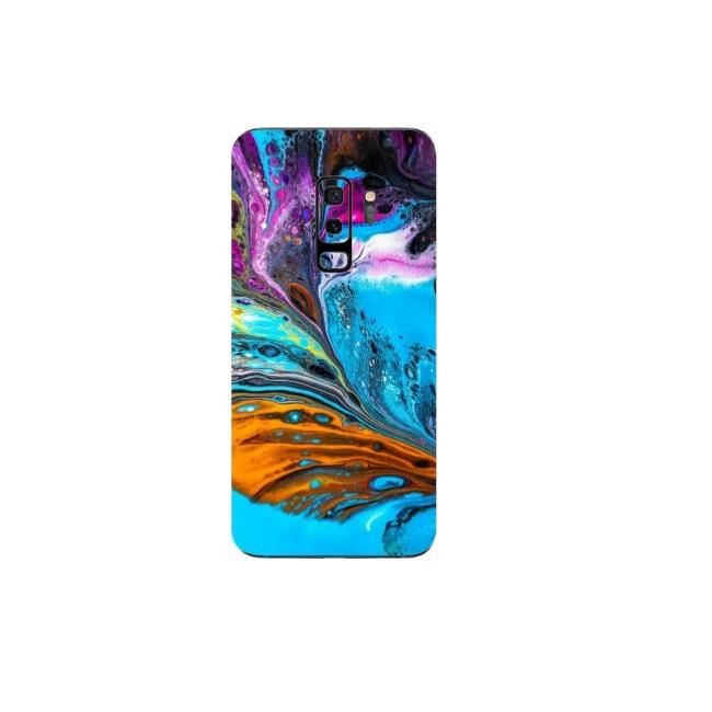 Set Folii Skin Acoperire 360 Compatibile cu Samsung Galaxy S9 Plus - Wraps Skin Printing Royal Aquatic