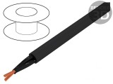 Cablu Electric 2x1,5mm2 Negru Cupru 300V/500V