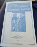 J. Marie, Ch. Dilly - La Navigation Maritime