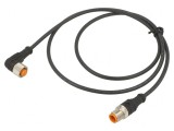 Cablu de Conectare M12 PIN 3 1m IP67 30VDC