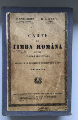 Carte/Manual de Limba Romana pentru clasa l. 1935 (reconditionata) foto