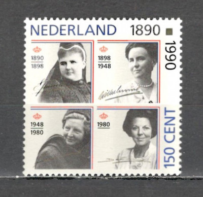 Olanda/Tarile de Jos.1990 100 ani Reginele din Casa Orania GT.135 foto