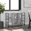 Gossi servanta, gri sonoma, 102x32x73,5 cm, lemn prelucrat