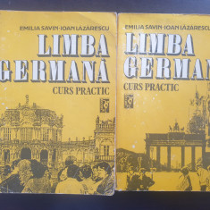 LIMBA GERMANA - CURS PRACTIC - Savin, Lazarescu (2 volume)