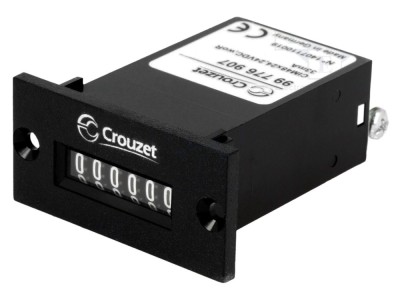 Contor impulsuri electromecanic 999999, 24V DC foto