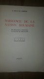 Naissance de la nation roumaine- E. Beau de Lomenie
