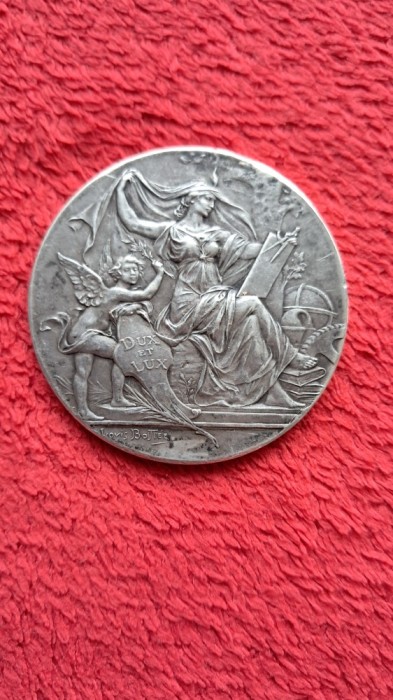 1924 Medalia stiintei Rouen Argint