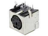 Conector Mini DIN 6 Pini R/A Shield, TE Connectivity