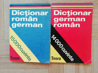 Dictionar Roman-German + Dictionar German-Roman foto