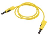 Cablu de măsurare Hirschmann 60VDC 30VAC 16A 1m galben 973646103