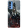 Husa compatibila cu Motorola Edge 20 Lite model The Witcher, Silicon, TPU, Viceversa, Transparent, Carcasa