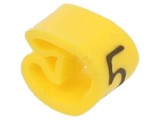 Markere Marcaj Galbene 2.5-5mm PVC