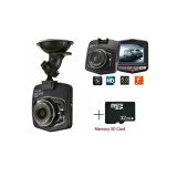 Camera auto de bord Full HD 1080p, 12V/24V, cu card MicroSD 32GB inclus