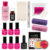 Kit Consumabile Oja Semipermanenta Summer Glam SensoPRO + CADOU