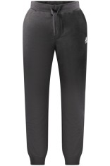 U.S. Grand POLO Pantaloni barbati de trening de vara cu logo brodat, negru foto