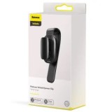ORGANIZATOR auto Baseus Platinum Vehicle eyewear, poate fi utilizat pentru prindere ochelari sau cabluri, clips, negru &quot;ACYJN-B01&quot; - 6953156220119