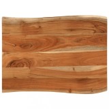 VidaXL Blat masă, 70x60x3,8 cm, dreptunghiular lemn acacia margine vie