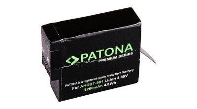 Baterie GoPro Hero 5 Black AABAT-001 AHDBT-501 Premium () - Patona Premium foto
