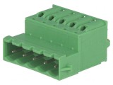 Regletă de conexiuni deconectabilă 5,08mm 5 piste
