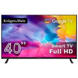 Google Smart Tv 40 Inch 101cm H265 Hevc Kruger&amp;matz, 101 cm