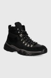 BOSS pantofi Chester barbati, culoarea negru, 50523901