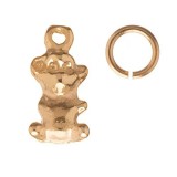 Cumpara ieftin Maimuță - Piercing Auriu pentru Unghii, INGINAILS