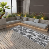 VidaXL Covor de exterior, ARAKIL negru, 80x250 cm
