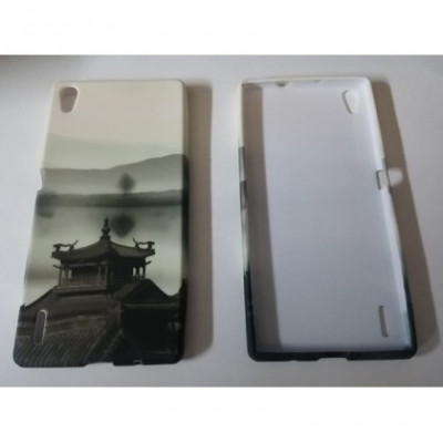 Husa Capac Design Huawei Ascend P7 Pagoda foto