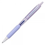 Pix Jetstream Uni-ball SXN-101FL, 0. 7mm, cu mecanism, grip cauciucat, scris albastru, corp lavanda